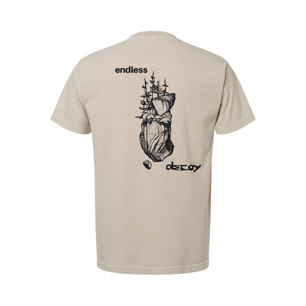 Endless Decoy Tee in Bone