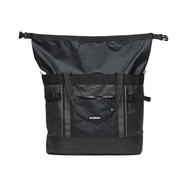 UltraMega Tote Bag in Black, open