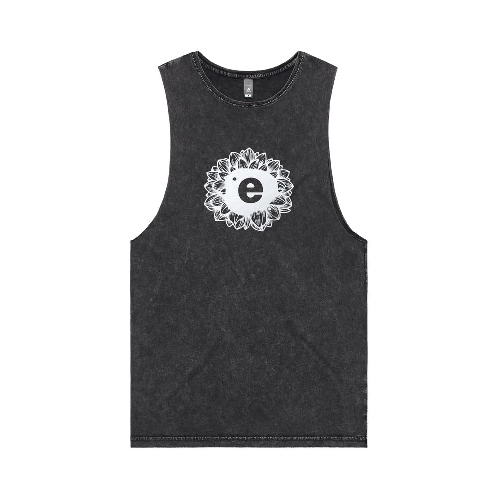 Endless Sun Tank in Black Stoneflower