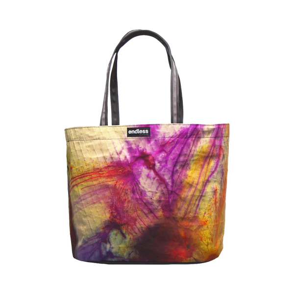 Endless Choss Tote in Lava Love, front