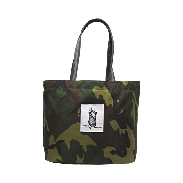Endless Decoy Tote in Camo, front