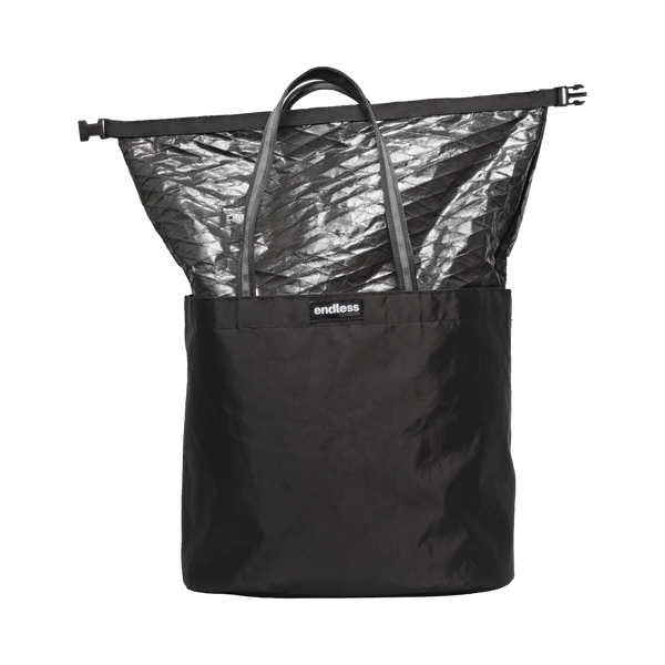 Simple Jack Tote in Black, open