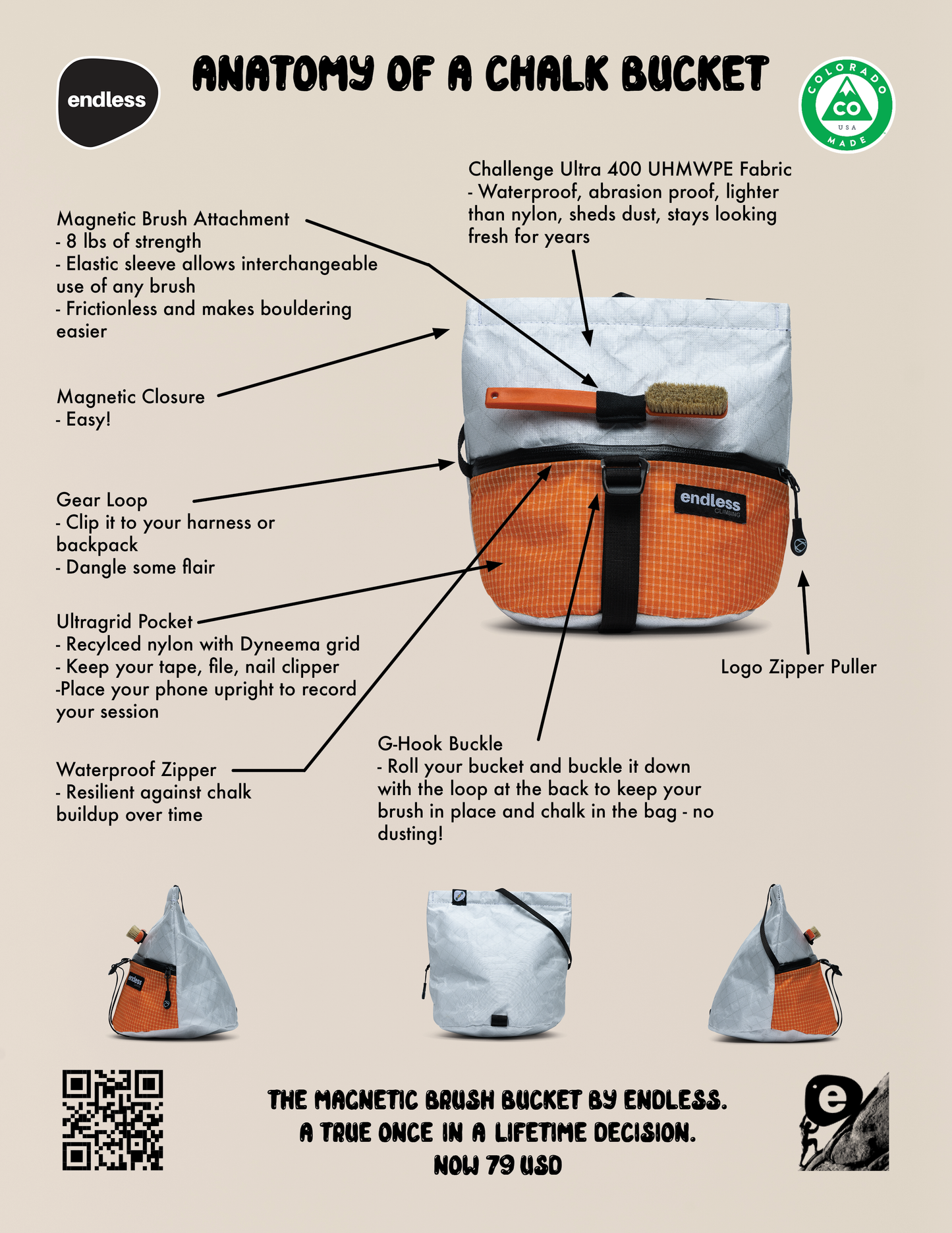 Magnetic Brush Bucket