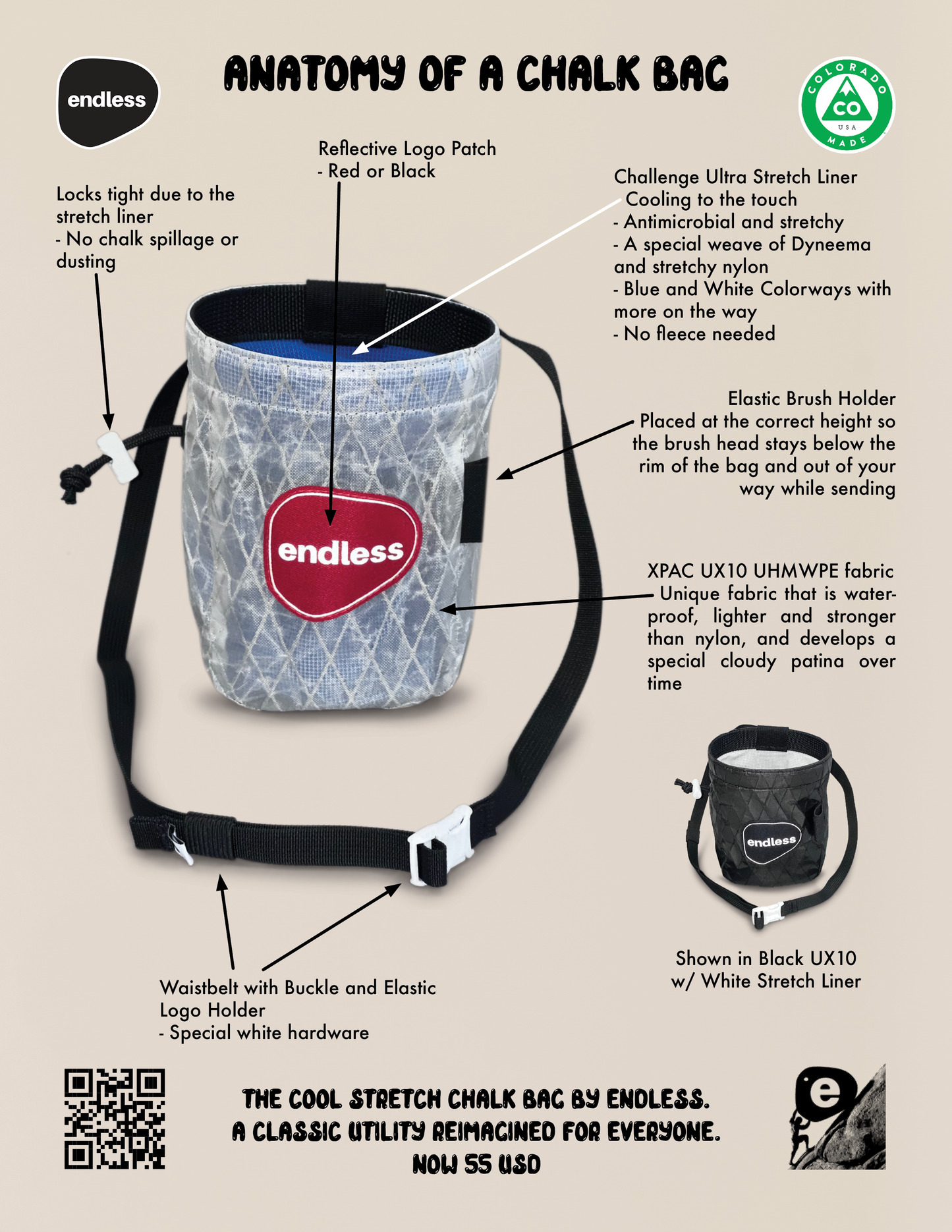 Cool-Stretch Chalkbag