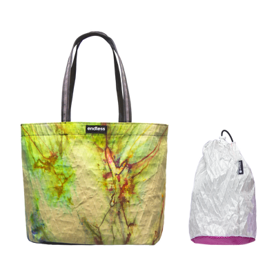 Choss Tote in French River with a Berry Stuff Satchel