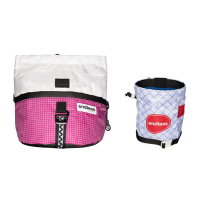 Magnetic Brush Bucket in Berry with a World Cup Sportsman's Purse