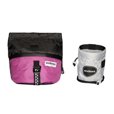 Magnetic Brush Bucket in Blackberry with a Classic Sportsman's Purse