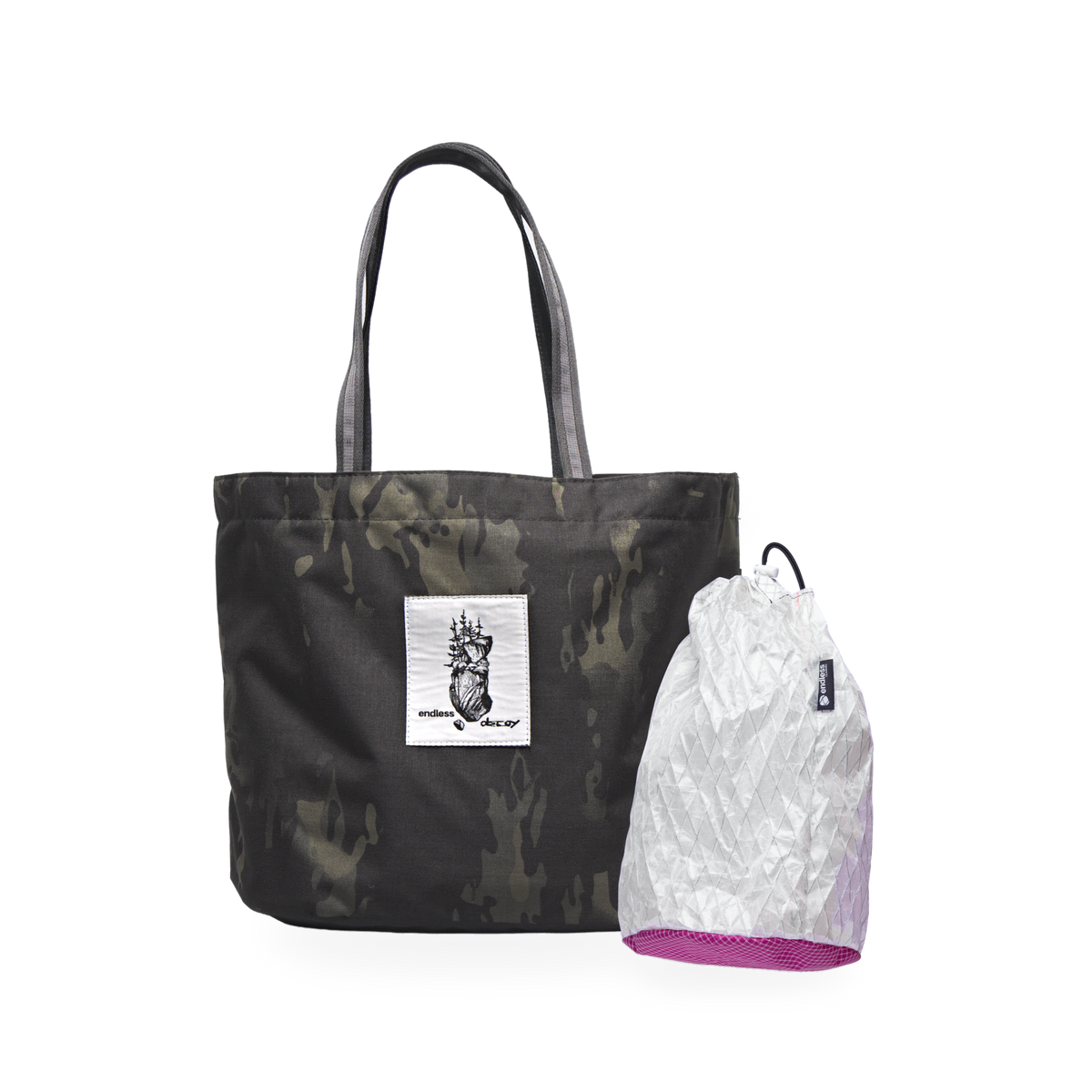Decoy Tote + Free Stuff Satchel