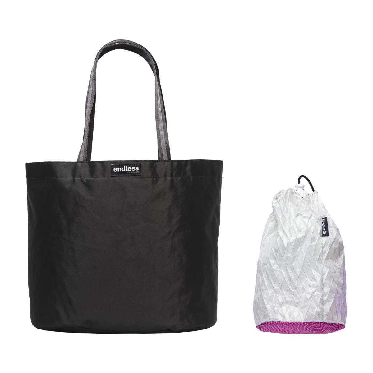 Simple Tote + Free Stuff Satchel in Black