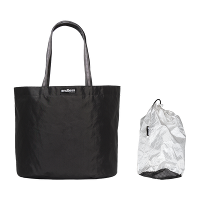 Simple Jack Tote in Black with a Black Stuff Satchel