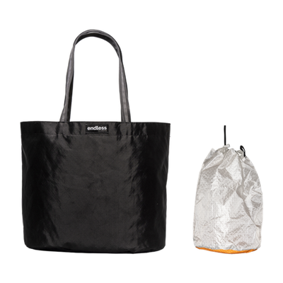 Simple Jack Tote with a Tangerine Stuff Satchel
