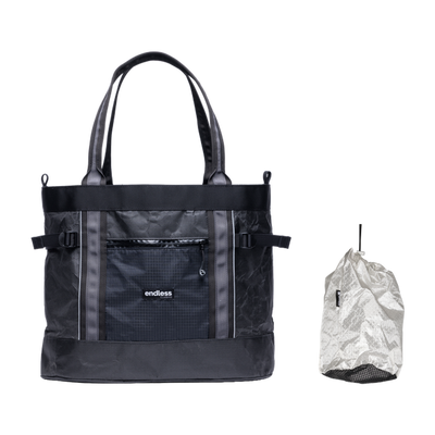 UltraMega Tote with a Black Stuff Satchel