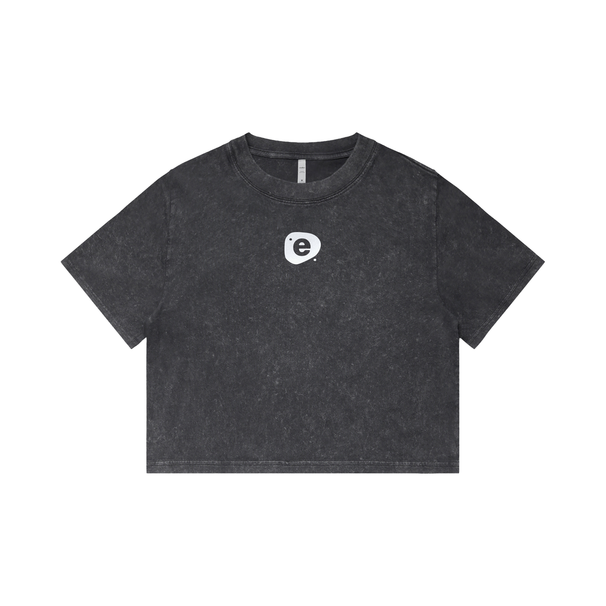 Crop Stone Logo Tee