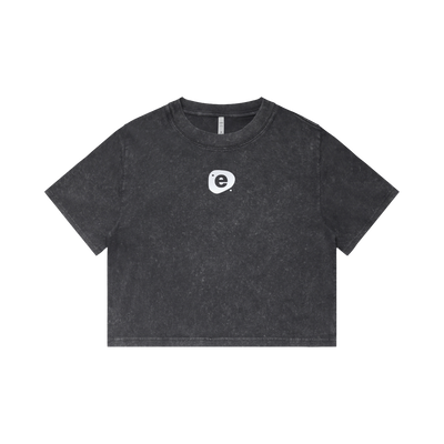 Crop Stone Logo Tee