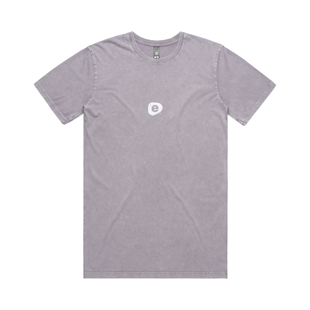 Stone Logo Tee in Orchid