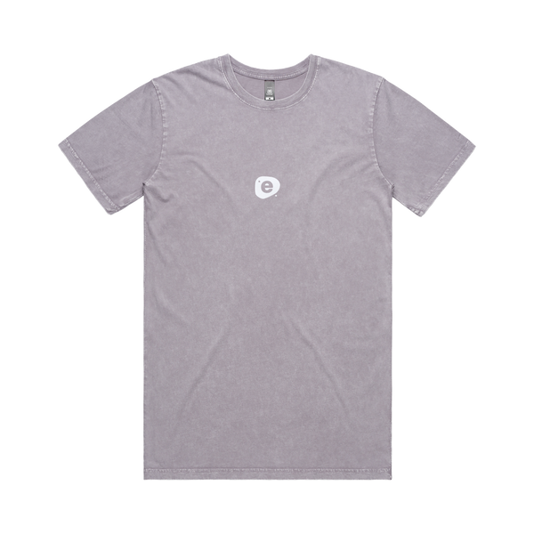 Stone Logo Tee in Orchid