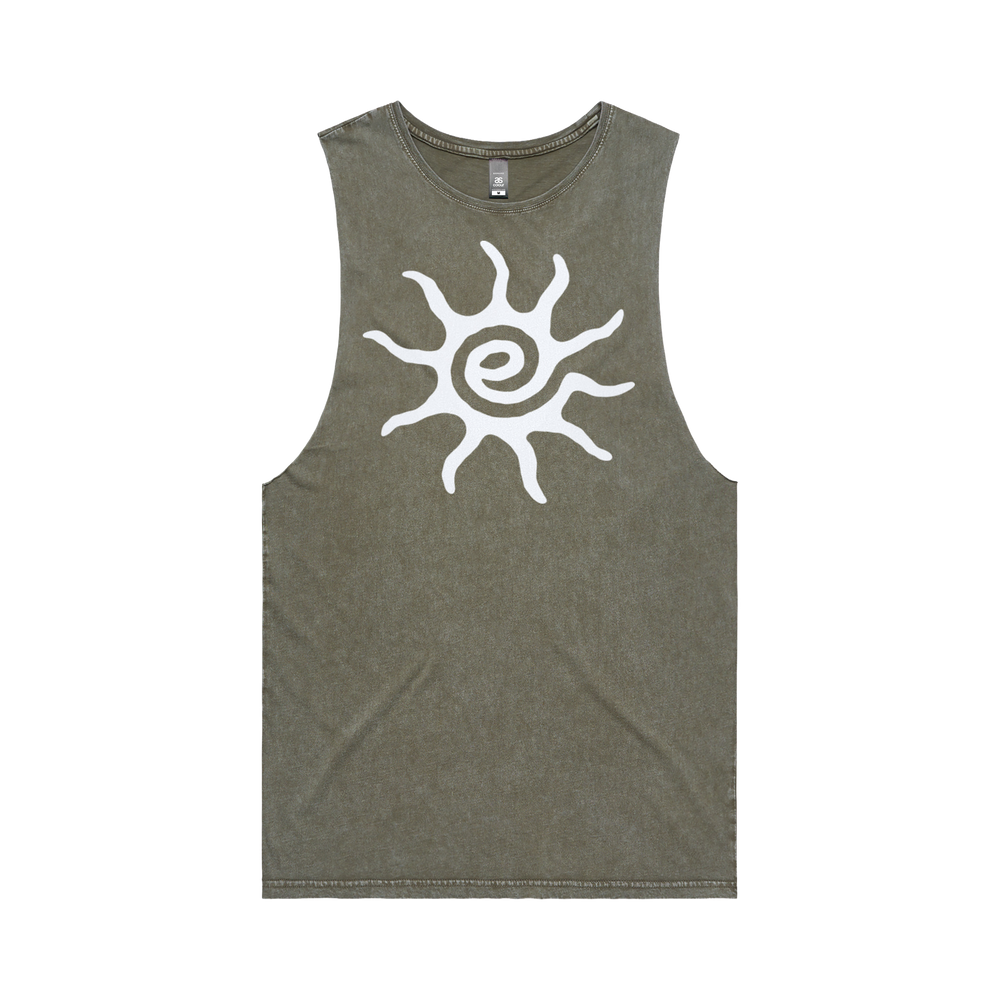 Endless Sun Tank in Moss