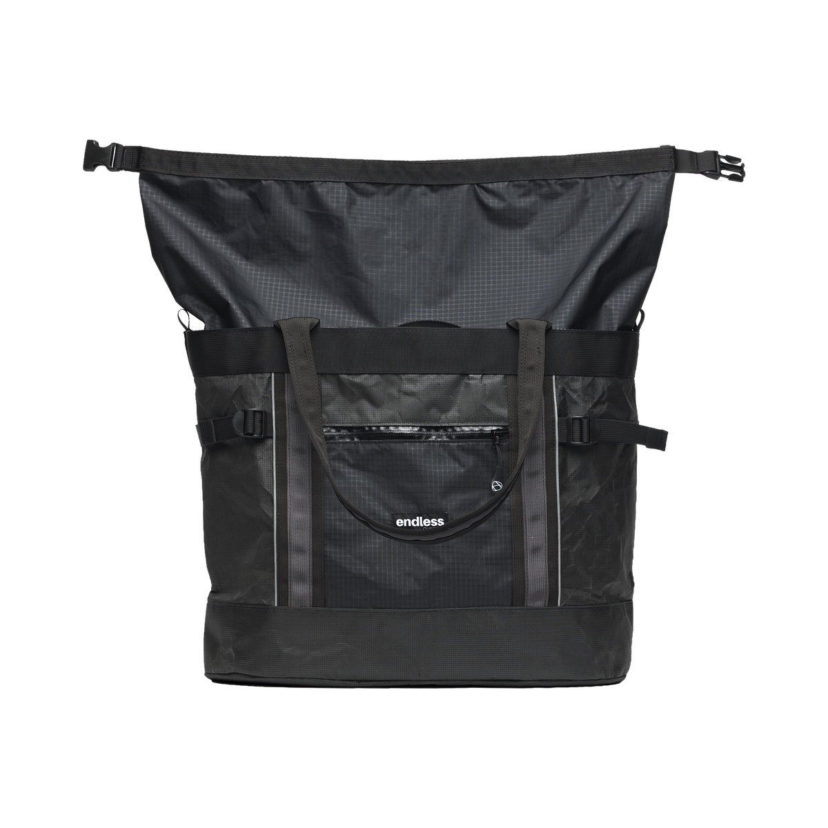 UltraMega Tote Bag in Black, open