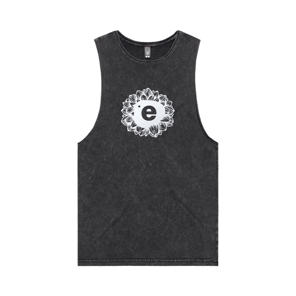 Endless Sun Tank in Black Stoneflower