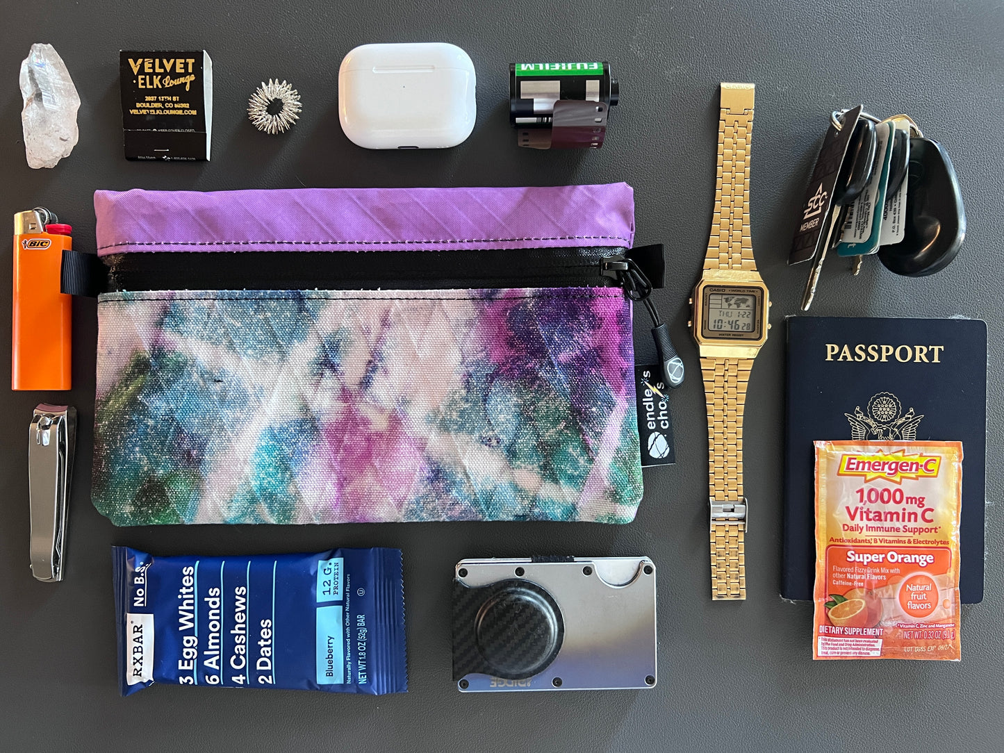 Endless Choss Zipper Pouch