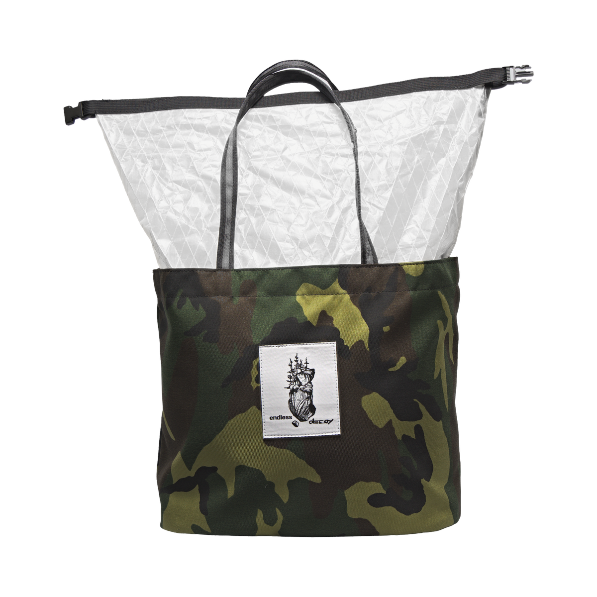Endless Decoy Tote, open