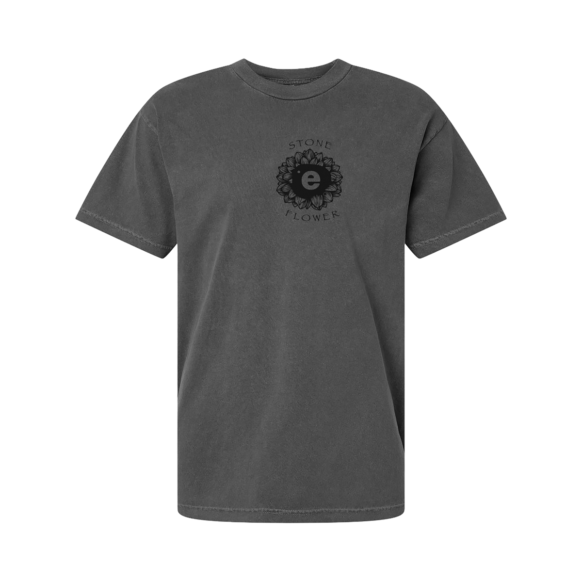 Stoneflower Tee in Grey, front